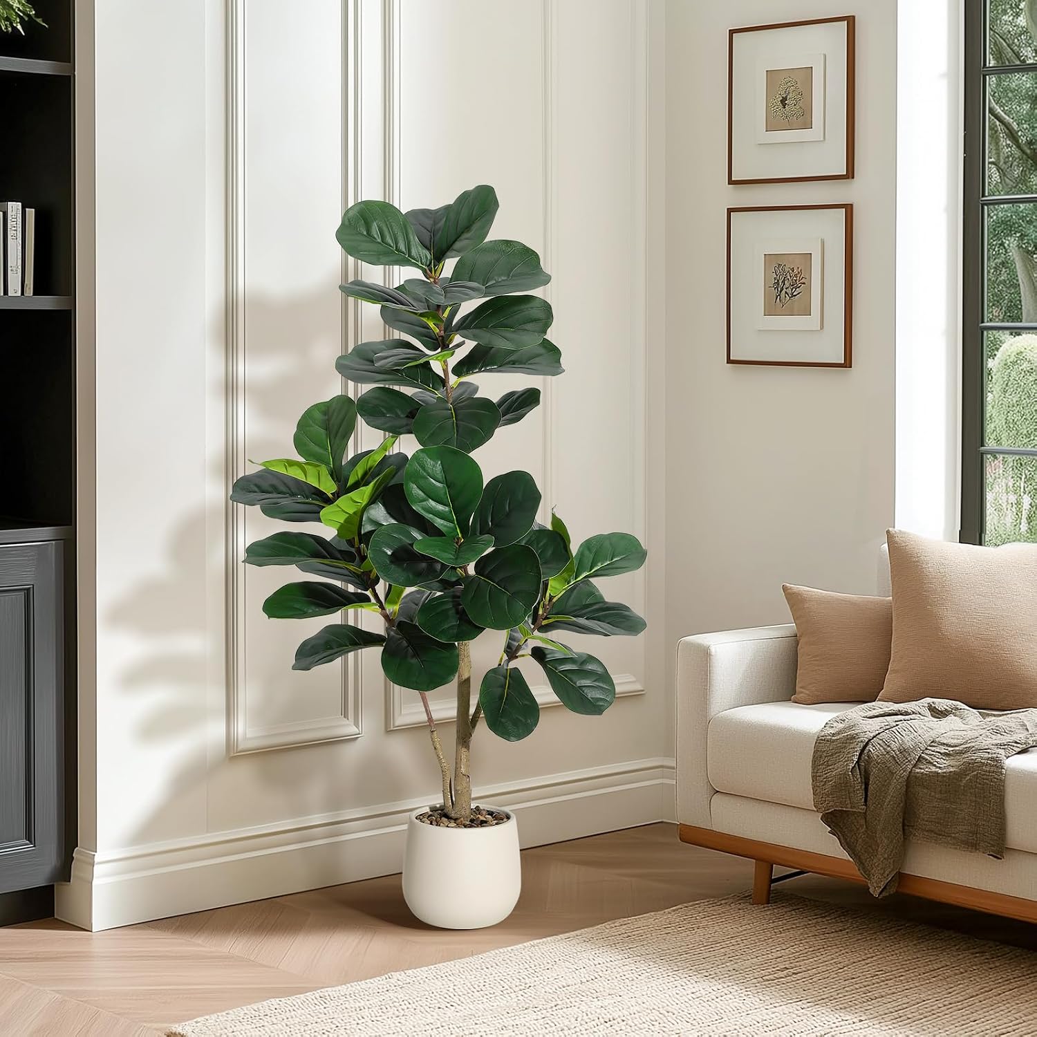 4 ft Fiddle Leaf Fig Tree Arti - đánh giá và giá Ficus Lyrata Tree